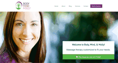 Desktop Screenshot of bodymindandmolly.com